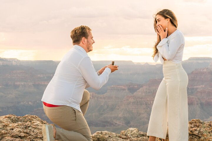 Private Proposal Professional Photo Shoot - Grand Canyon - Photo 1 of 11
